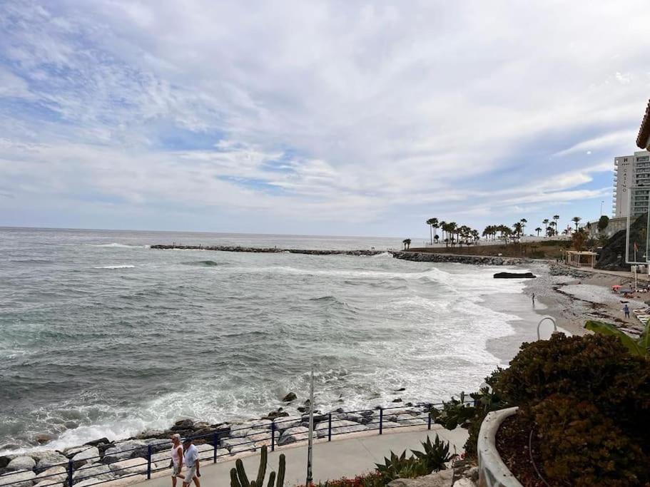 Benalmadena Costa Malaga Apartamento Muy Acogedor Con Vistas Al Mar Terraza Gigante Para Verano E Invierno Parking ภายนอก รูปภาพ