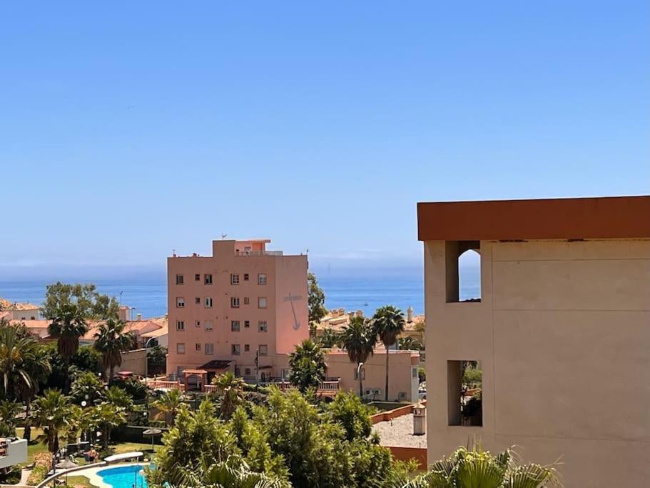 Benalmadena Costa Malaga Apartamento Muy Acogedor Con Vistas Al Mar Terraza Gigante Para Verano E Invierno Parking ภายนอก รูปภาพ