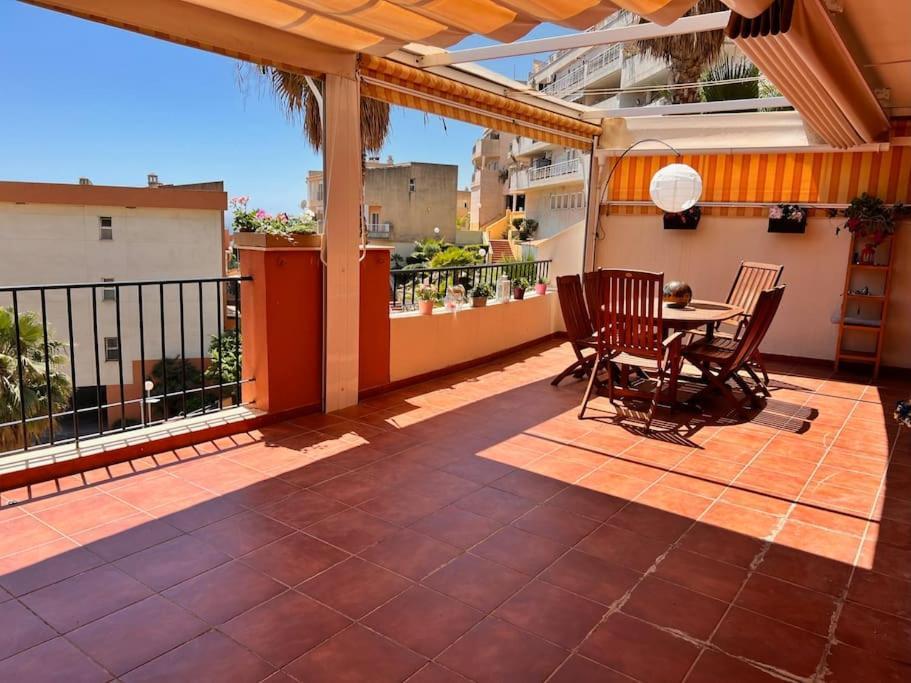 Benalmadena Costa Malaga Apartamento Muy Acogedor Con Vistas Al Mar Terraza Gigante Para Verano E Invierno Parking ภายนอก รูปภาพ