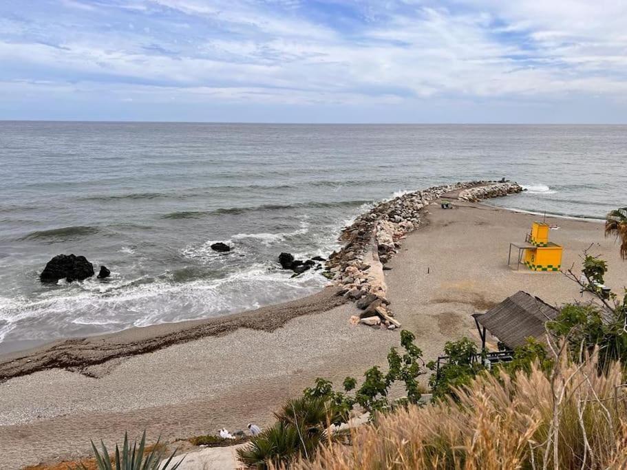 Benalmadena Costa Malaga Apartamento Muy Acogedor Con Vistas Al Mar Terraza Gigante Para Verano E Invierno Parking ภายนอก รูปภาพ