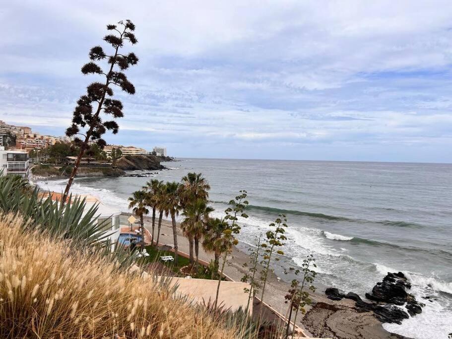 Benalmadena Costa Malaga Apartamento Muy Acogedor Con Vistas Al Mar Terraza Gigante Para Verano E Invierno Parking ภายนอก รูปภาพ