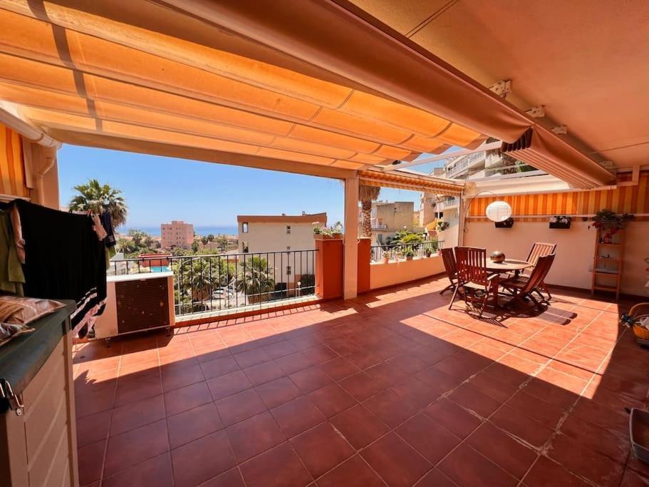 Benalmadena Costa Malaga Apartamento Muy Acogedor Con Vistas Al Mar Terraza Gigante Para Verano E Invierno Parking ภายนอก รูปภาพ