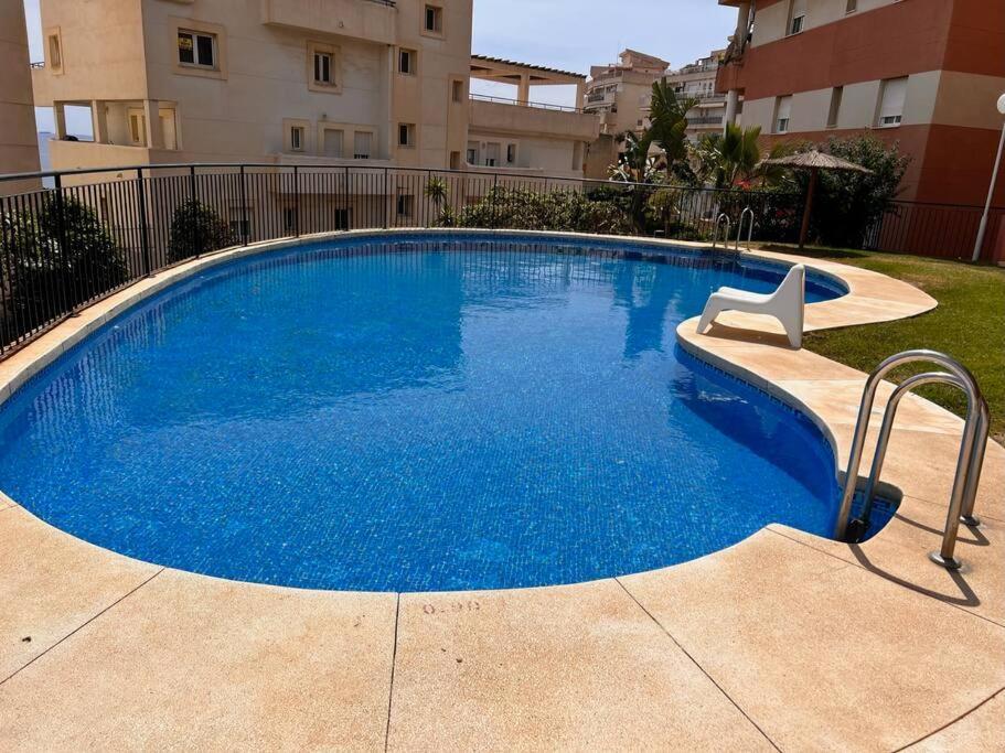 Benalmadena Costa Malaga Apartamento Muy Acogedor Con Vistas Al Mar Terraza Gigante Para Verano E Invierno Parking ภายนอก รูปภาพ