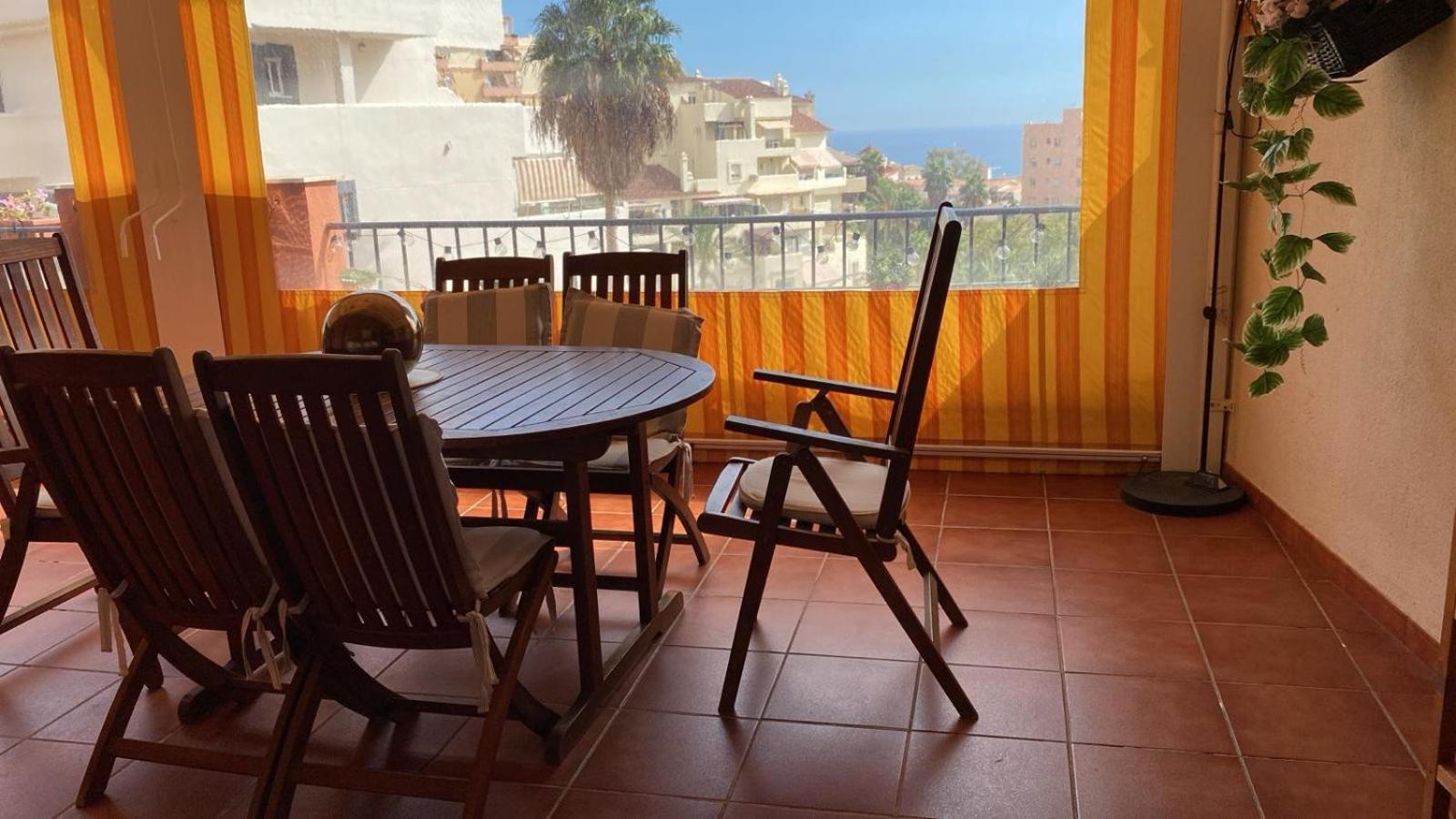 Benalmadena Costa Malaga Apartamento Muy Acogedor Con Vistas Al Mar Terraza Gigante Para Verano E Invierno Parking ภายนอก รูปภาพ